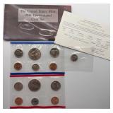 1996 US Mint Uncirculated Coin Set w/ 'W' Dime