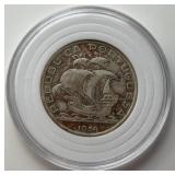 1954 Portugal 10 Escudos Silver Coin