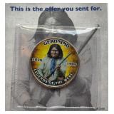Geronimo Legends of the West Colorized Half Dollar