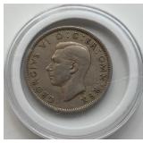 1948 George VI British Half Crown Coin