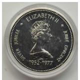 1977 Canada Silver Jubilee Dollar Coin