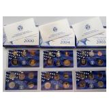 3pc US Mint Proof State Quarters w/ COA