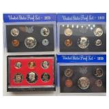 4pc United States Proof Sets