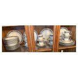 Sango Ebony Bouquet 215 China Dinnerware Set