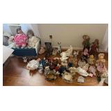 Large Porcelain Dolls and Figurines Collection