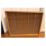 Napa Valley Wood Cassette Tape Storage Rack
