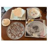 Glassware, Ceramics & Gorham Platter