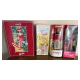 Barbie Collector Dolls w/ Coca-Cola, Campbells