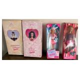 Barbie Valentine Doll Collection, 4 in Box