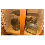 Pressed Glass Tableware Assortment