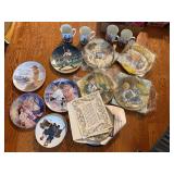 Collector Plates w/ Norman Rockwell, Sports, Etc.