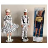 Nashville Bound Barbie, Cowboy Ken & Barbie