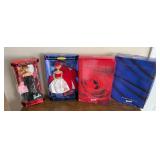 Barbie Collector Set of 4 Dolls