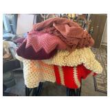 Hand-Crocheted and Knit Afghans
