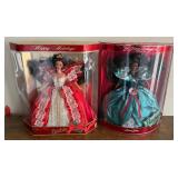 Barbie Happy Holidays Dolls w/ Boxes, 2pcs