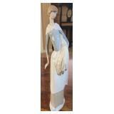 NAO by Lladro Porcelain Woman w/Wheat