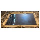 Ornate Wall Mirror w/ Cream and Gold Frame