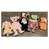 TY Beanie Babies Plush Toys & Scrabble Game