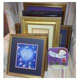 Framed Art Prints w/Sandra Magsamen Plaque