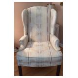 Bassett Upholstered Wingback Armchair