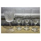 4 Glass Goblets