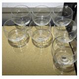 7pc Glass Goblets