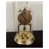 Lanshier Brass Anniversary Clock 9.5