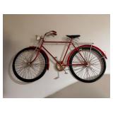 Metal Bicycle Wall Sculpture35×19