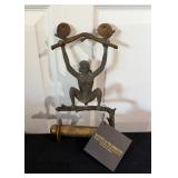 Maitland-Smith Bronze Monkey Holder7×12