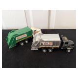 2 Die-Cast Garbage Trucks6"