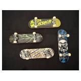 4 Tech Deck Fingerboards3.75"