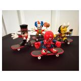 Vtg. TechDeck Dude Skateboard Figures