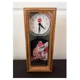 Vtg Coca-Cola Wall Clock5.25x2x12.75
