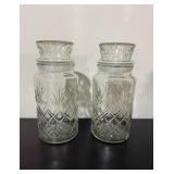 Vtg "Mr. Peanut" Jars With Lids8"