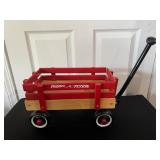 Radio Flyer Vtg Wooden Wagon 14
