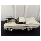 Vtg White Die-Cast Model Car 10