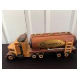 Vtg Wooden Shell Rotella Tanker 13.5