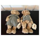 Gund Heritage Teddy Bears Pair 10