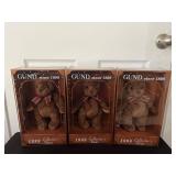3 Gund 1999 Collector