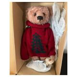 Vtg Steiff Teddy Bear in Box 17