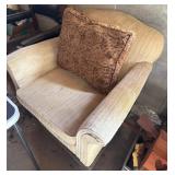 Upholstered Armchair, 33ï¿½ï¿½ Tall