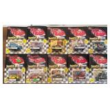 10 NASCAR Die-Cast Cars