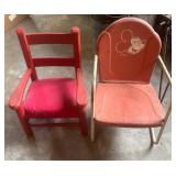 Red Children's Chairs