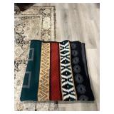 Pendleton Wool Blanket, Multicolor 64"x64"