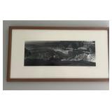 Framed Landscape by Karl Herrmann 33.5"x17.5"