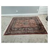 Vtg Persian-Style Area Rug 62"x87"x38"