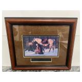 Framed Arnold Friberg Print 10"x12"