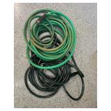 Two Garden Hoses in Mixed Colors