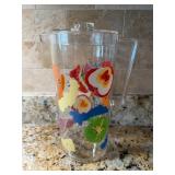 Retro Fruit Pitcher12" tall