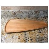 Wooden Teardrop Serving Tray19.75"